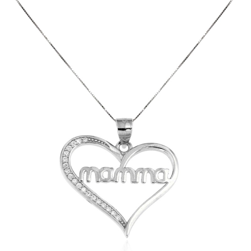 Collana cuore Mamma