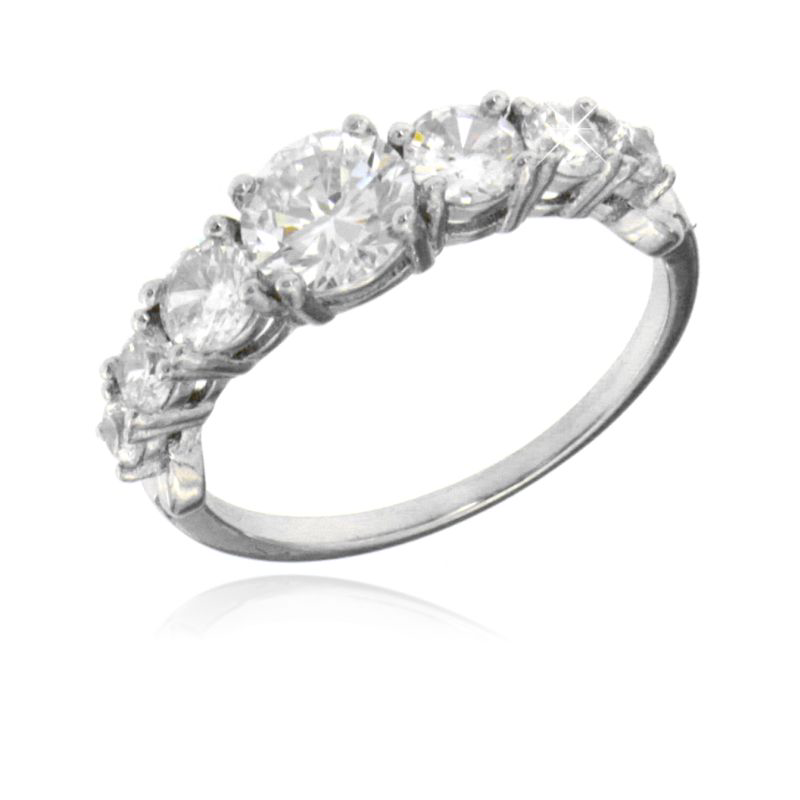 Anello veretta degradè