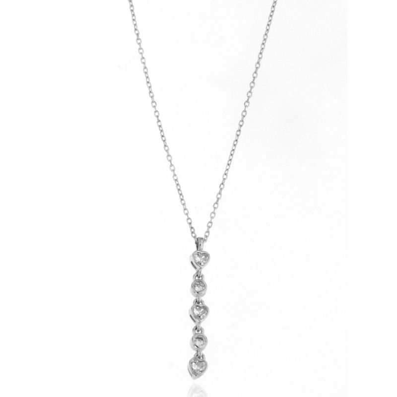 Collana cuoricini pendenti