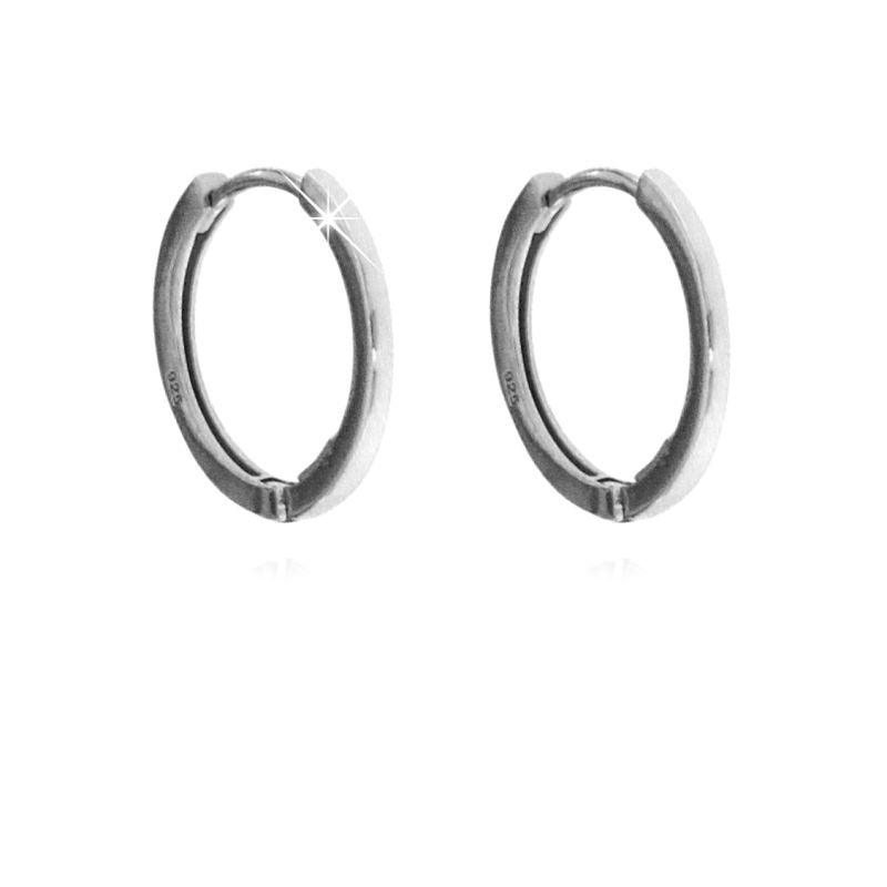 Orecchini cerchio liscio