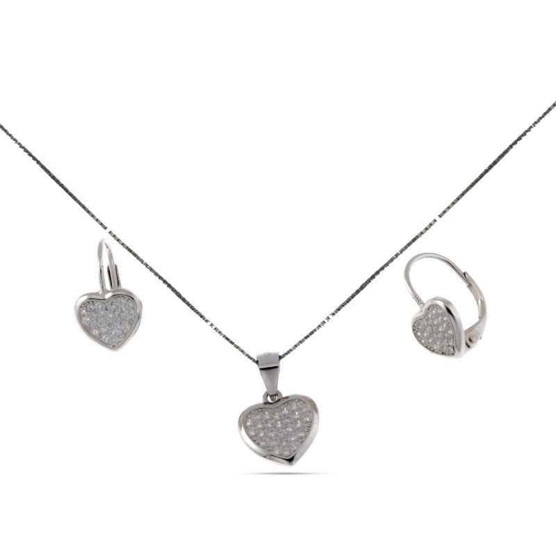 Completo cuore pavè