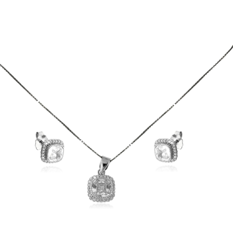 Completo quadrato con zircone