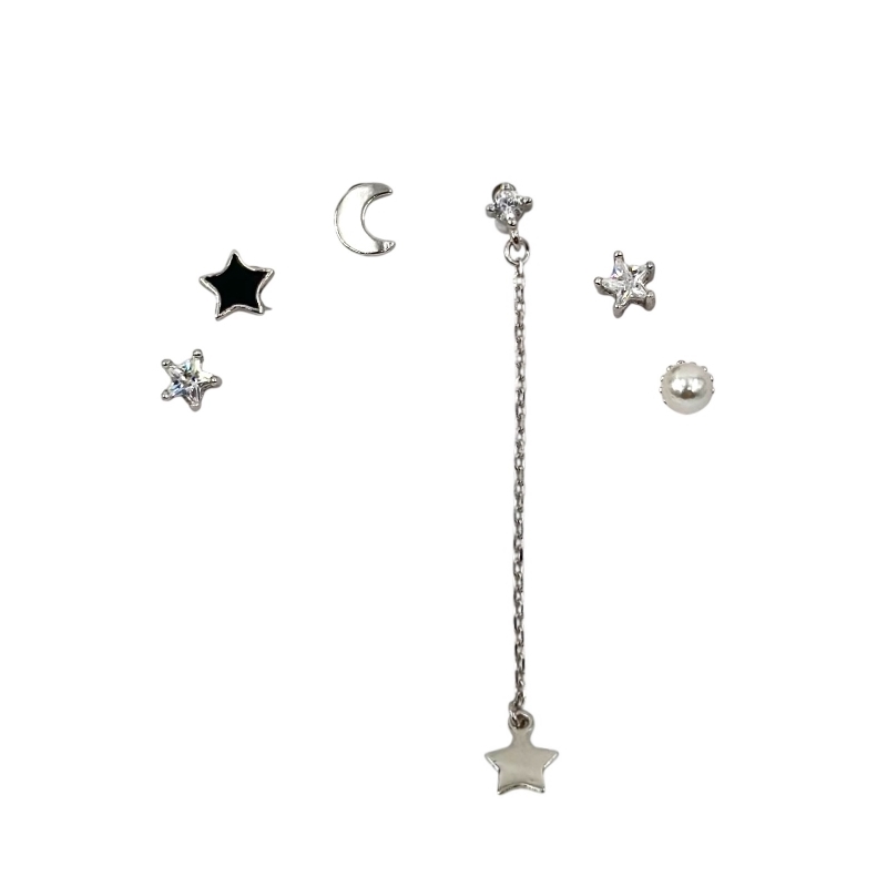 Blister di orecchini stella