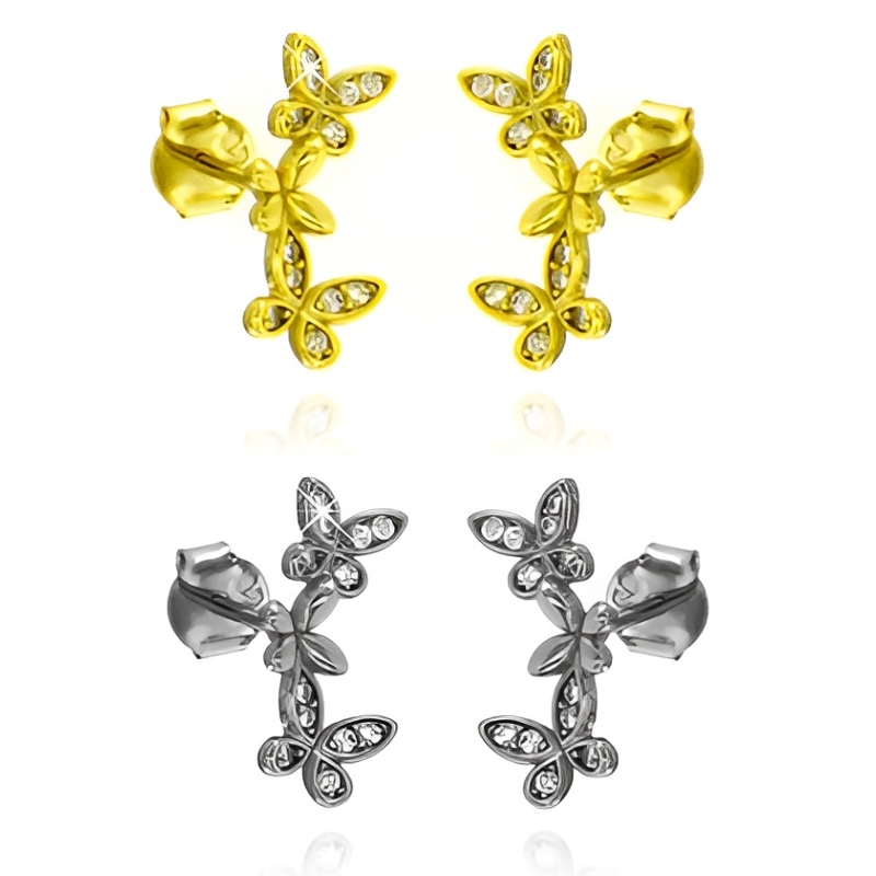 Orecchini doppa farfallina