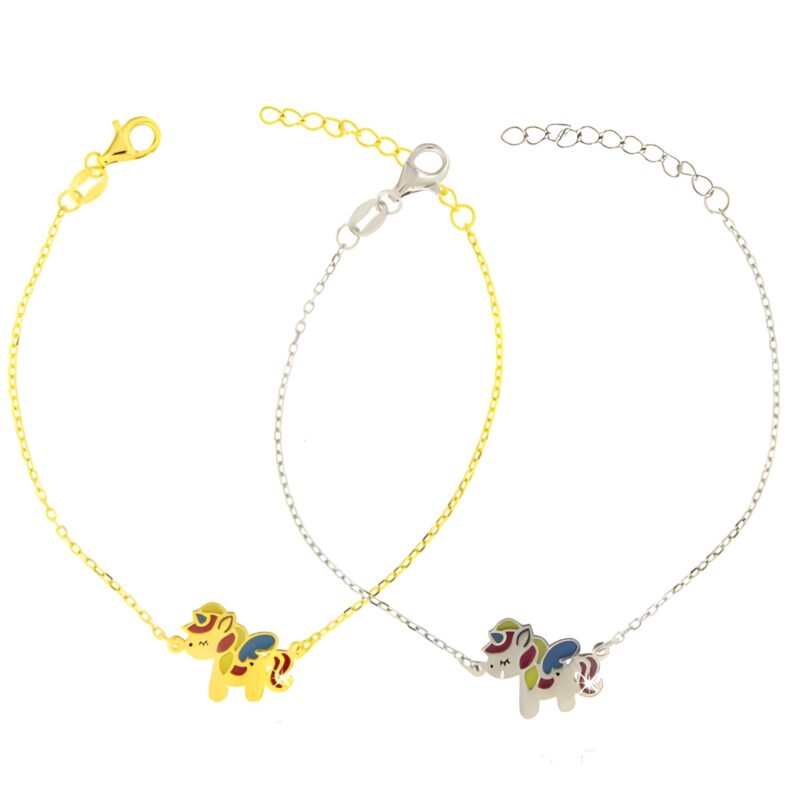 Bracciale bimbo unicorno