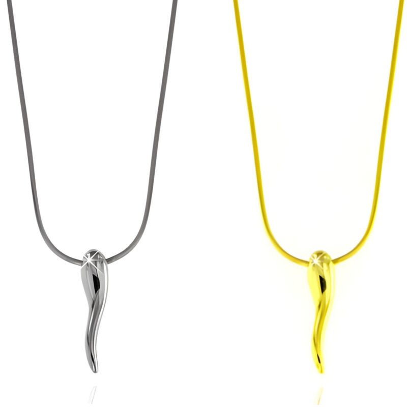 Collana Corno pendente