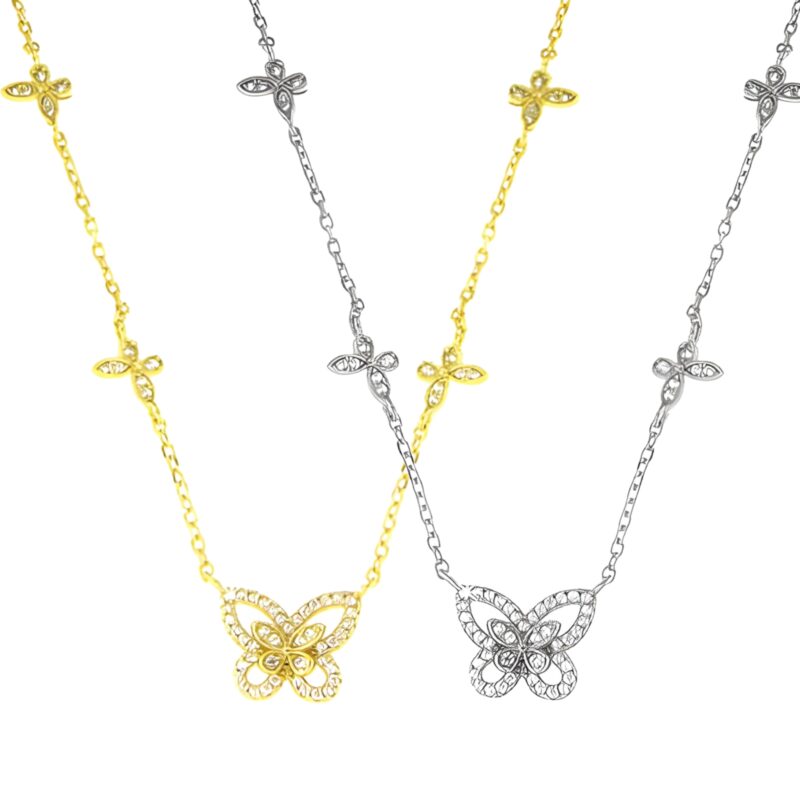 Collana farfalle