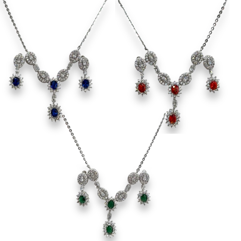 Completo zircone ovale