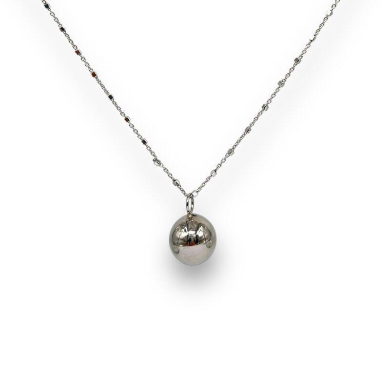 Collana con pallina pendente piccola