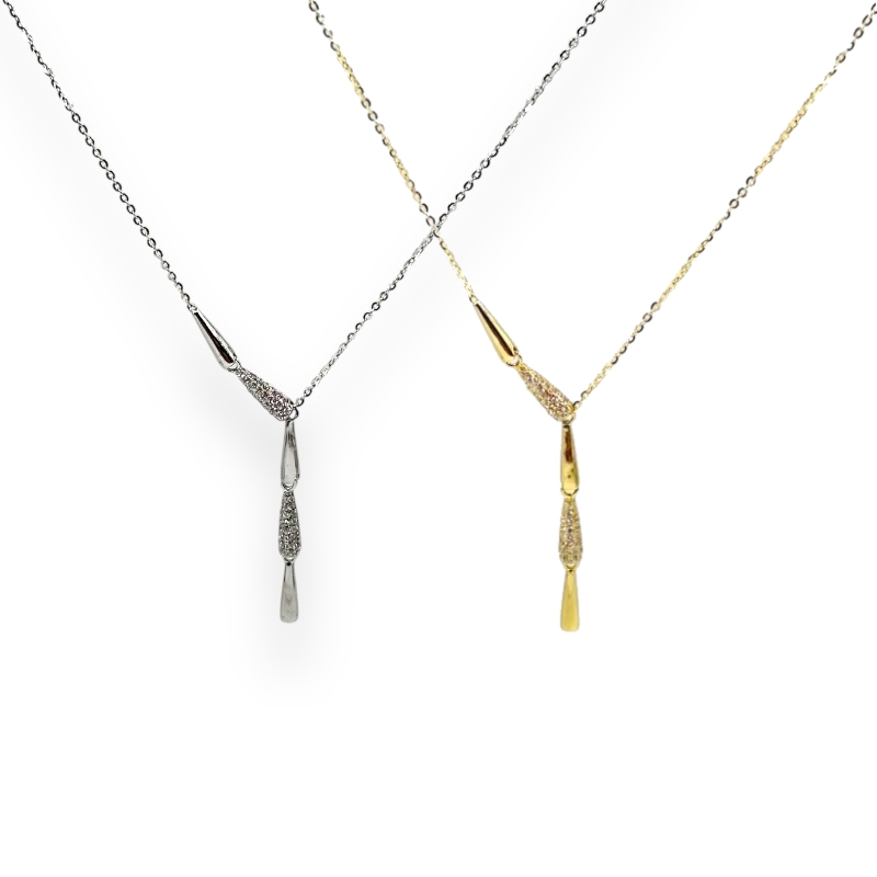 Collana Fantasy con zirconi