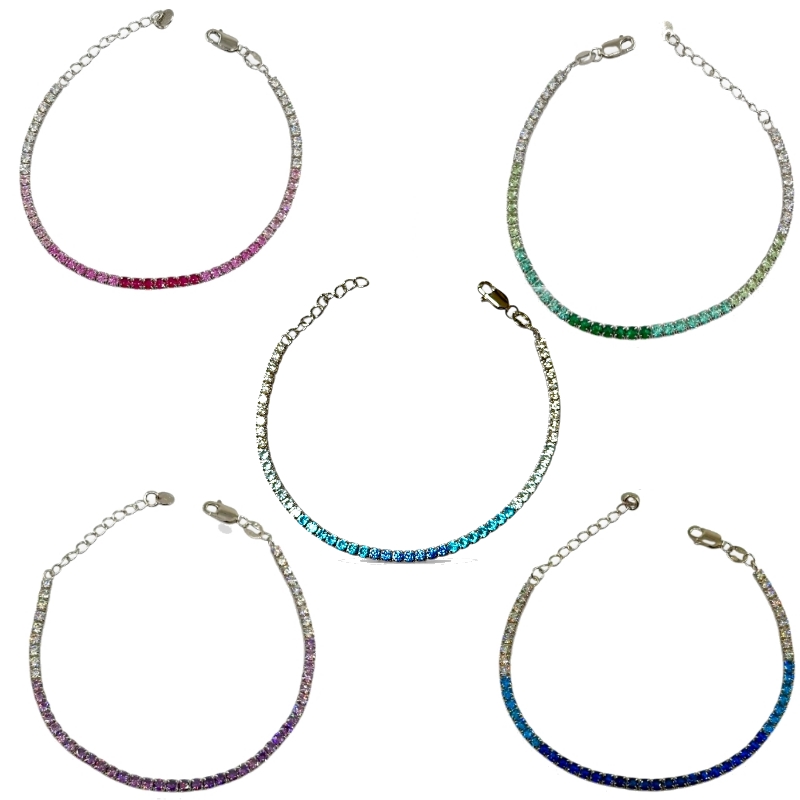 Bracciale Tennis sfumato