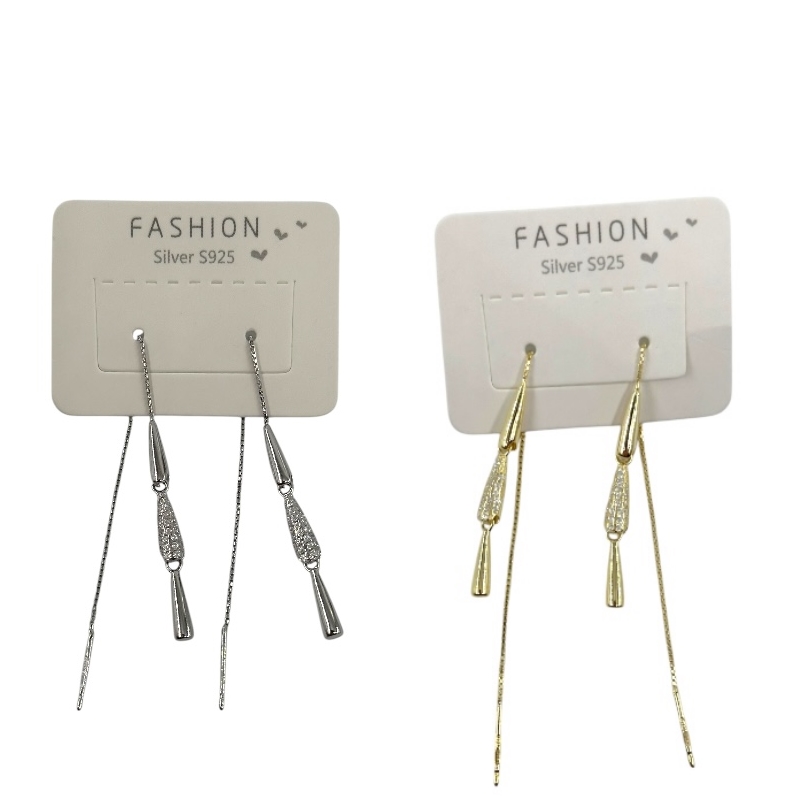 Orecchini pendenti saliscendi