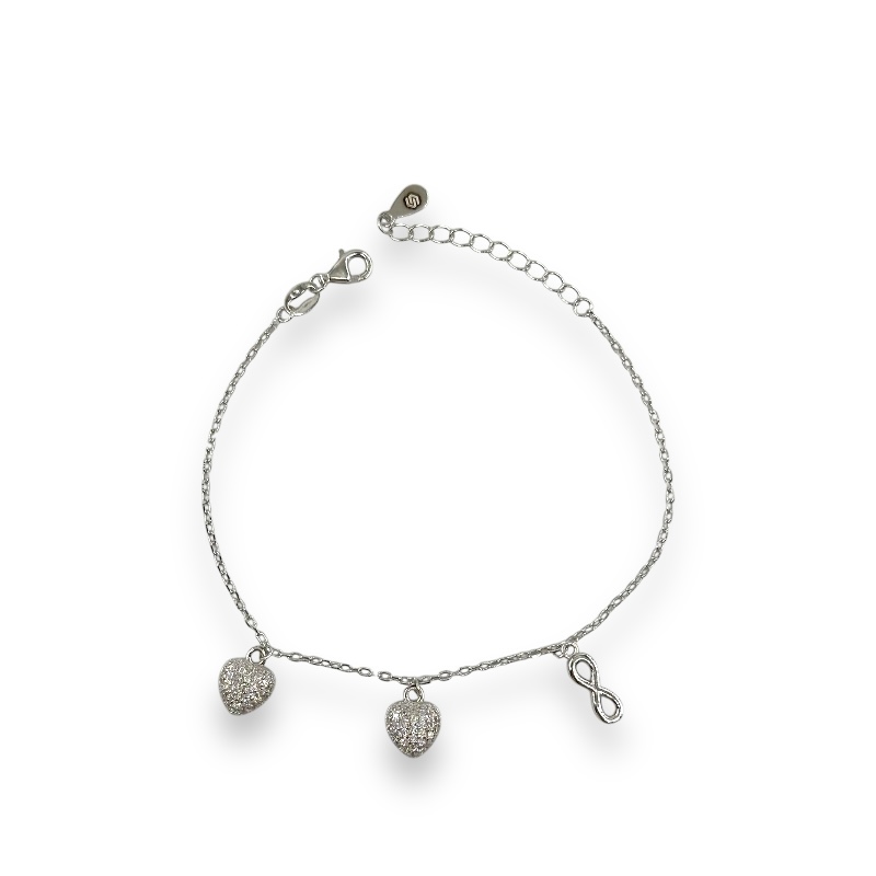 Bracciale Cuori e Infinito