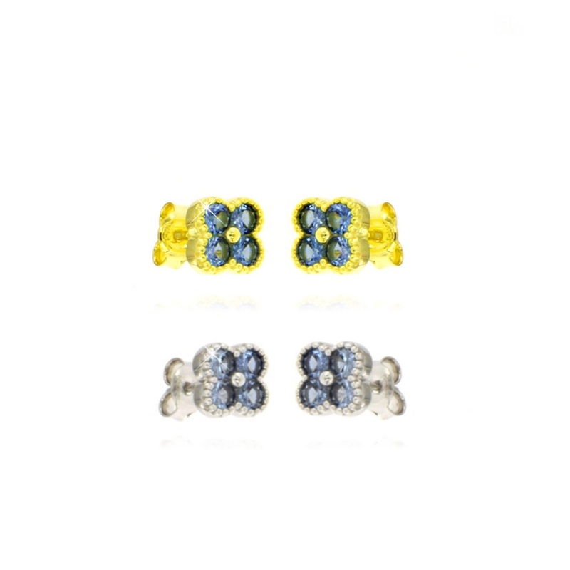 Orecchini quadrifoglio