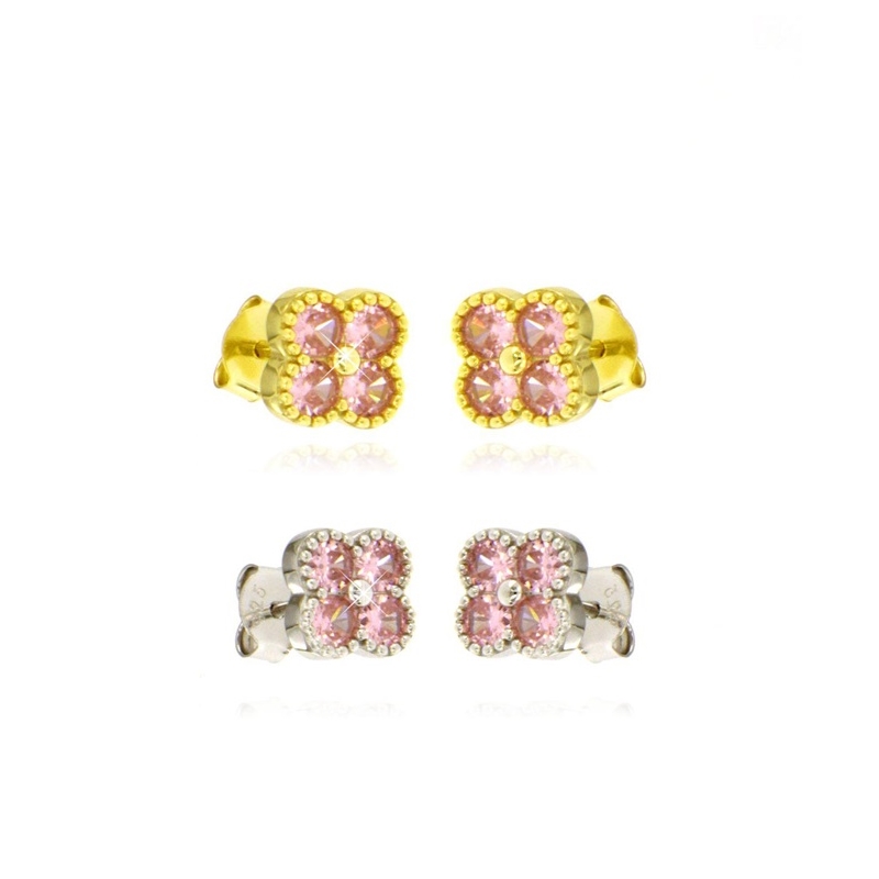 Orecchini quadrifoglio