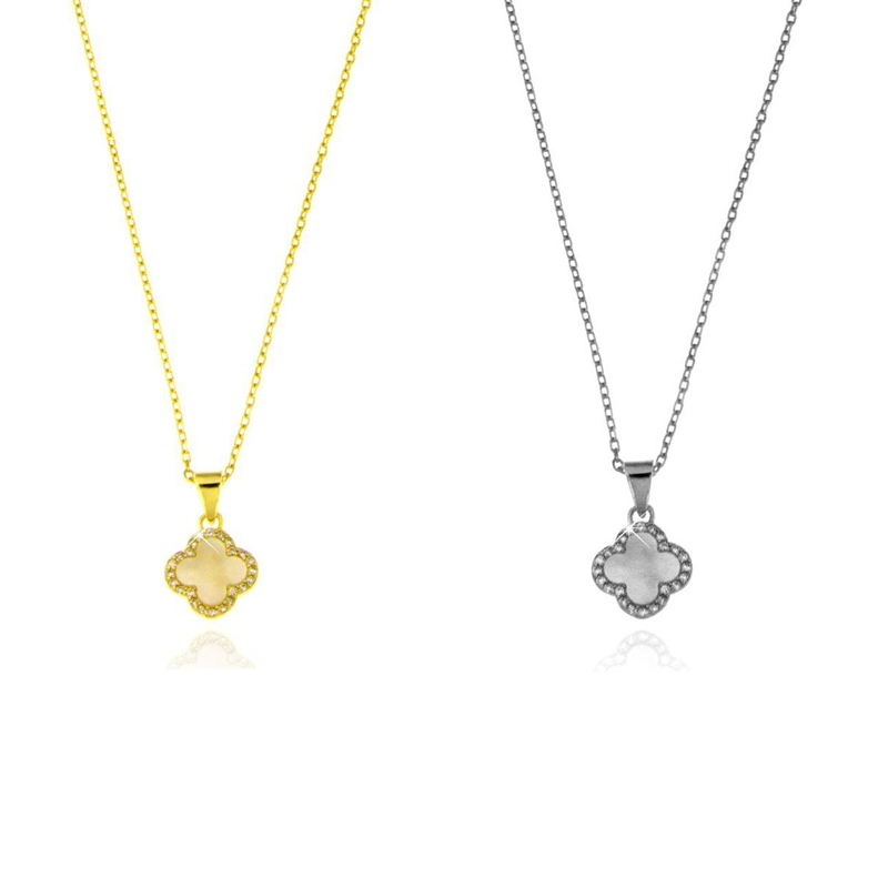 Collana quadrifoglio