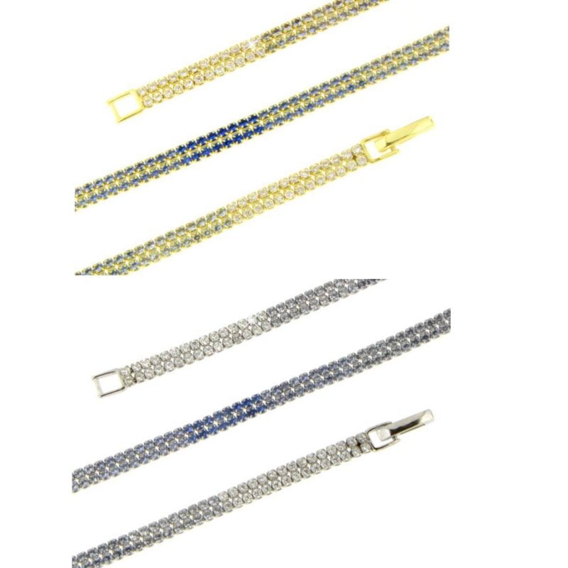 Bracciale doppio tennis