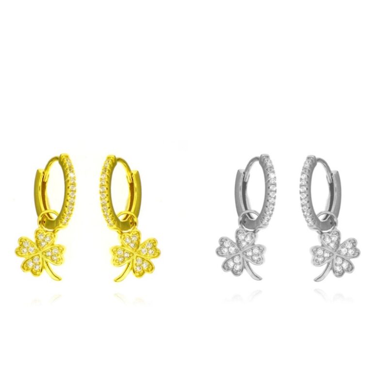 Orecchini qudrifoglio