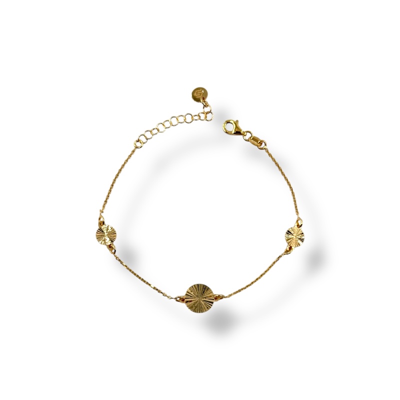 Bracciale tre dischi