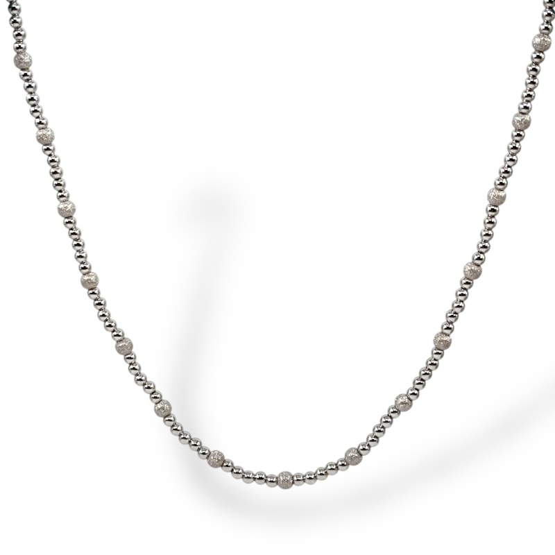 Collana Sfere lucide e satinate