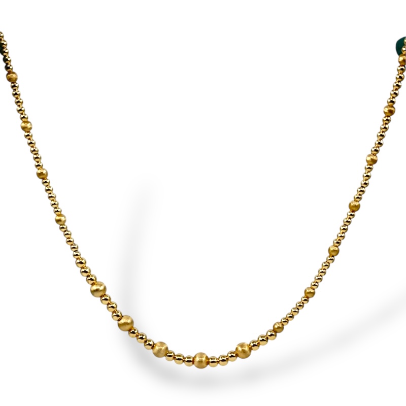 Collana Sfere lucide e satinate