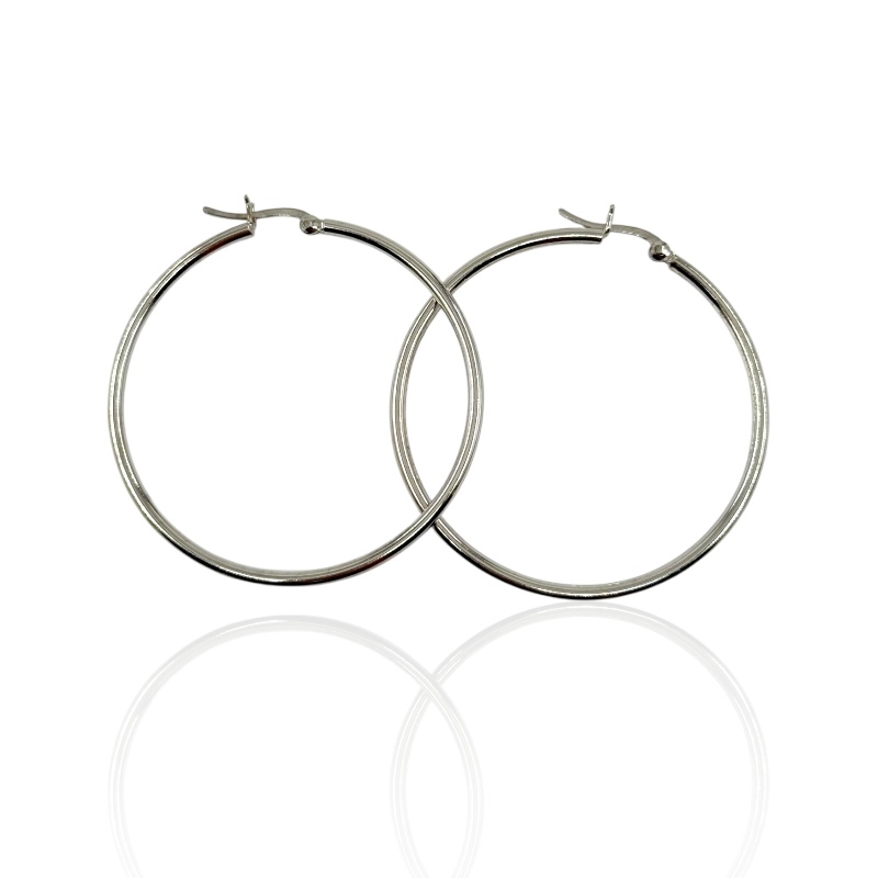 Orecchini cerchio misura L