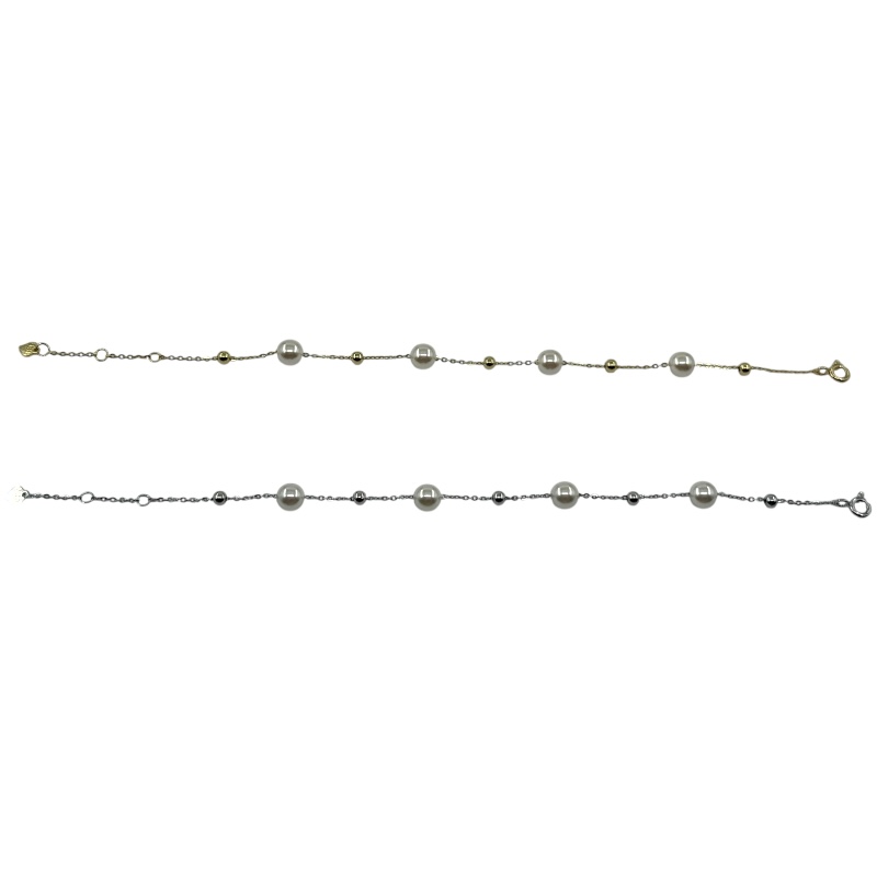 Bracciale perline e sfere