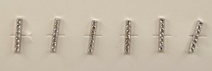 Set Orecchini barretta