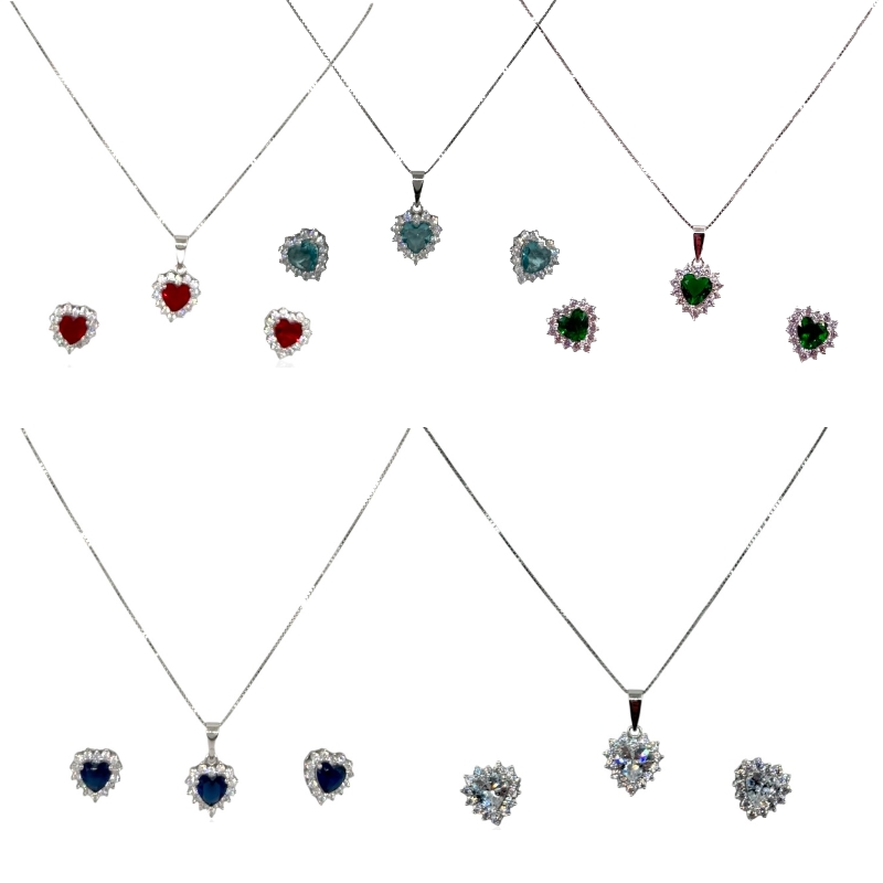 Completo cuore zirconato