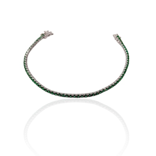 Tennis 2,5 zirconi verdi