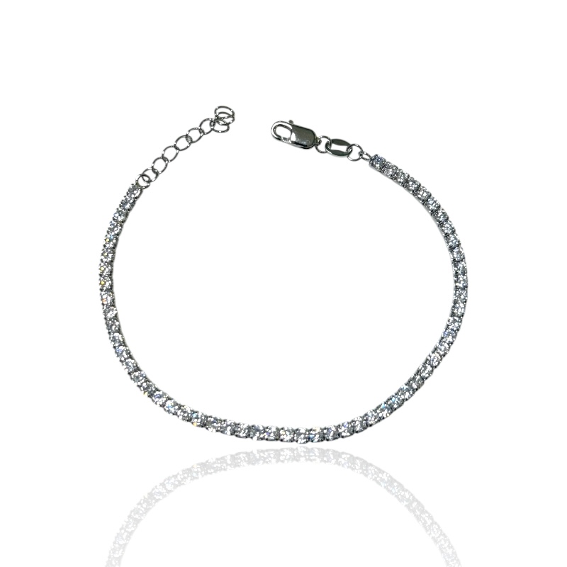 Bracciale Tennis regolabile