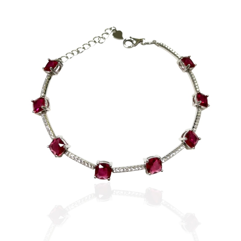 Bracciale zirconi colorati