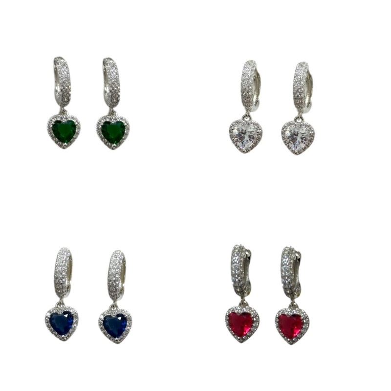 Orecchini cuore pendente