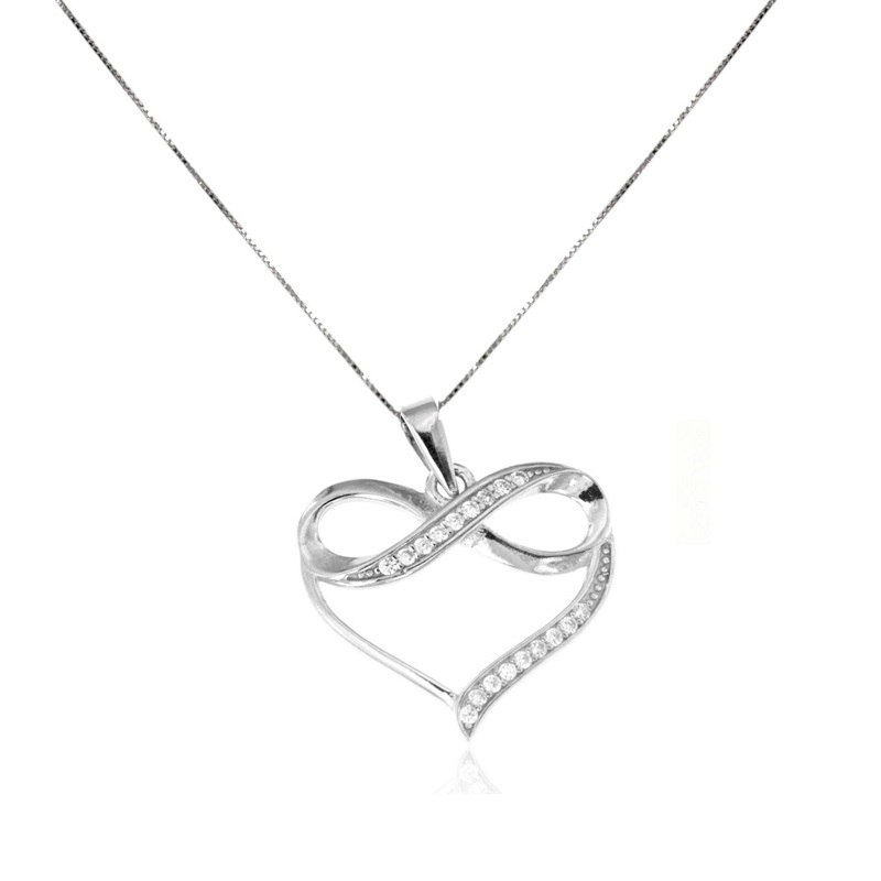 Collana cuore e infinito