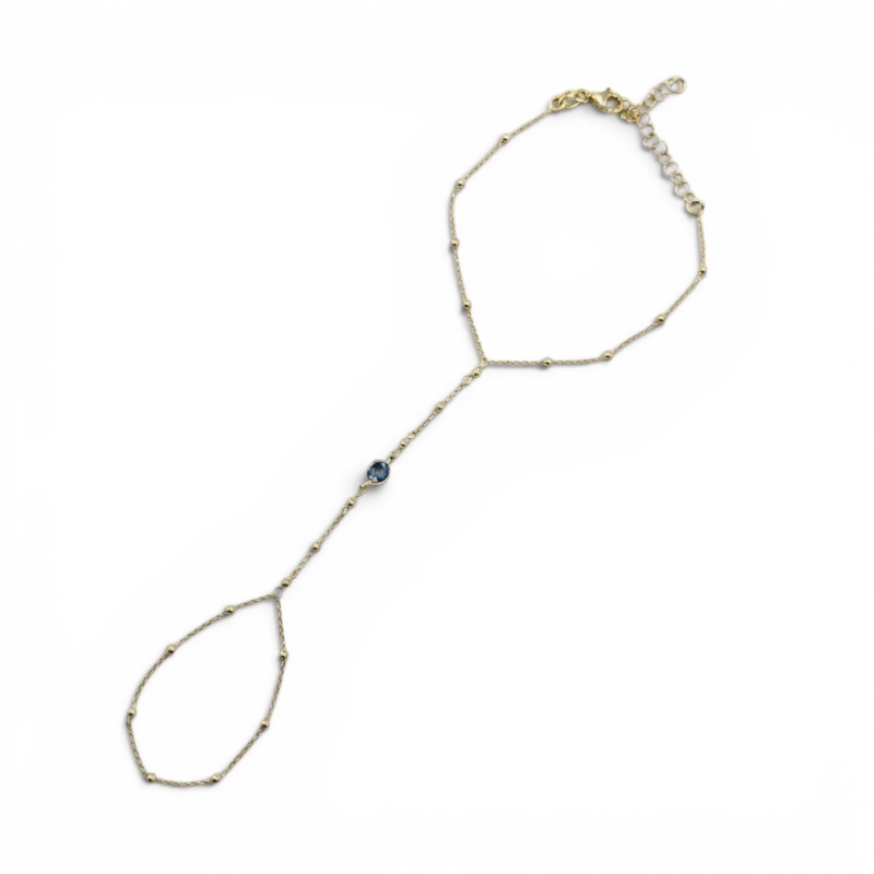 Baciamano con zircone