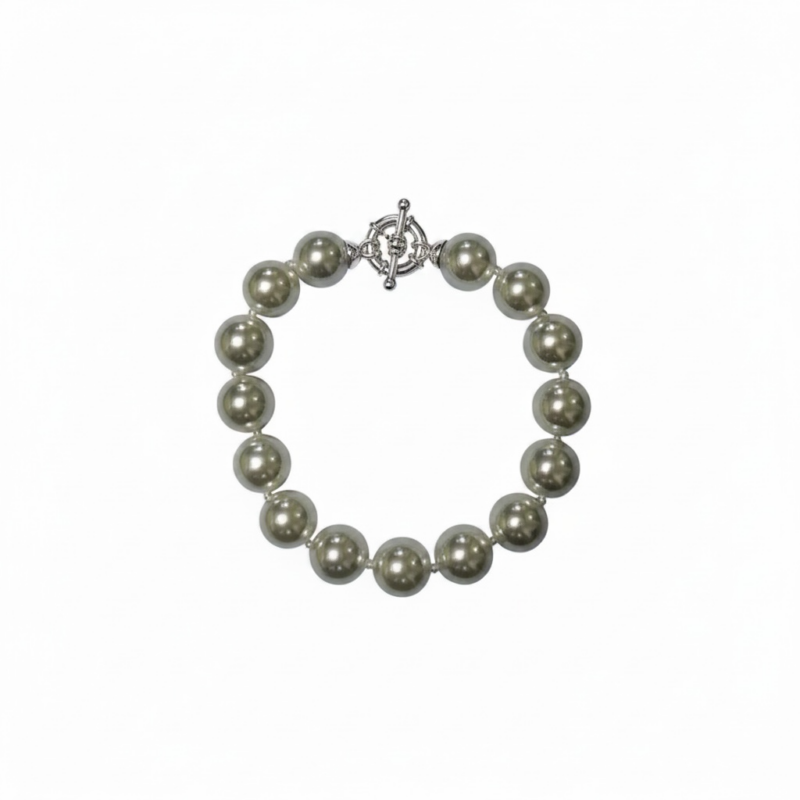 Bracciale perle da 10 mm