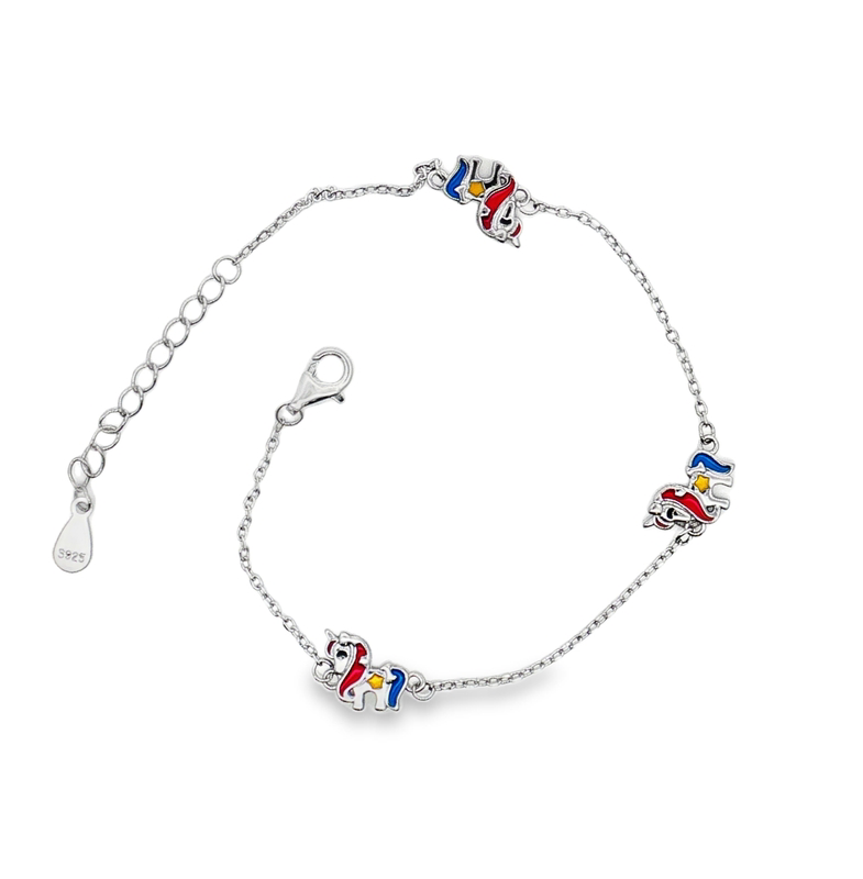 Bracciale da bambina con unicorni
