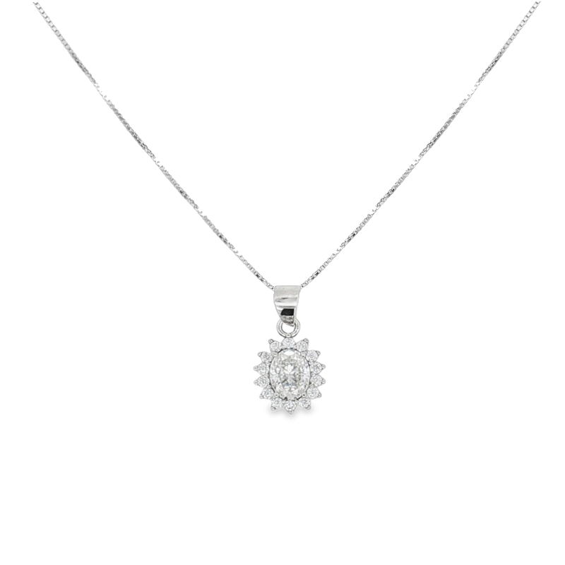 Collana Kate in moissanite