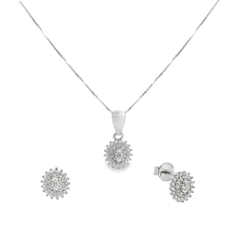 Completo kate in moissanite